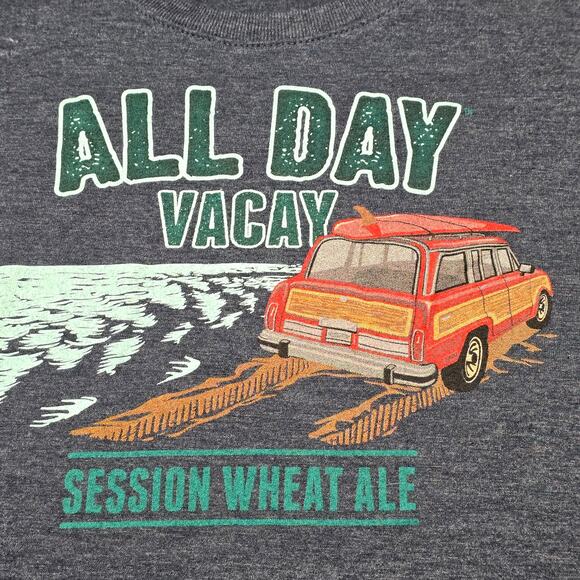 Founders Brewing Blue Tank Session Wheat Ale Vacay Graphic Art Racerback Women S - Picture 4 of 9